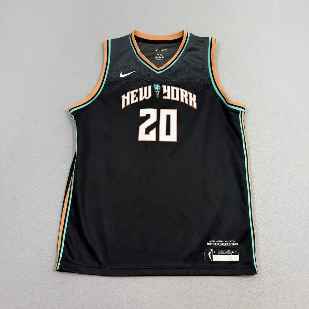 New York Liberty Sabrina Ionescu #20 Nike Explorer Edition Jersey Size Youth XL